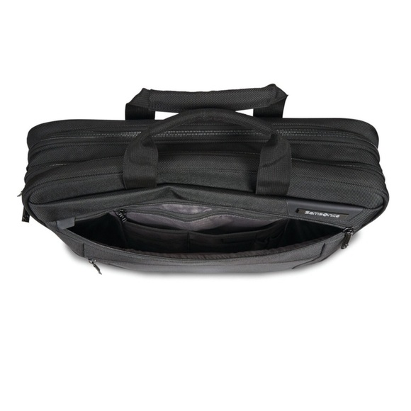 Samsonite Classic Business Men's Briefcase Black - Picture 8 of 9